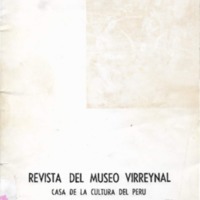 Revista del Museo Virreynal N°1 Año 1965..PDF