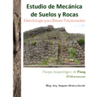 Estudio de Mecánica de Suelos y Rocas. Metodología para Bienes Patrimoniales. Parque Arqueológico de Pisaq.pdf